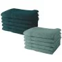 Ensemble de Serviettes TODAY 5 peacock + 5 cecidon 50 x 90 cm (10 Unités) de TODAY, Serviettes de bain - Réf : S7191432, Prix...