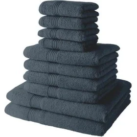 Towel set TODAY Azul Océano 10 Units by TODAY, Towels - Ref: S7191435, Price: 43,83 €, Discount: %