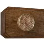 Bengaleiro de parede Romimex Natural Madeira Metal Bambu 28 x 7 x 12 cm de Romimex, Bengaleiros de parede - Ref: D1618342, Pr...