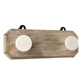 Portemanteau Romimex Naturel Bois Résine 28 x 7 x 12 cm de Romimex, Patères portemanteaux - Réf : D1618345, Prix : 22,95 €, R...