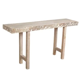 Console Romimex Blanc Naturel Bois de manguier Bois MDF 140 x 74 x 35 cm de Romimex, Tables - Réf : D1618352, Prix : 248,85 €...