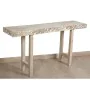 Consola Romimex Branco Natural Madeira de mangueira Madeira MDF 140 x 74 x 35 cm de Romimex, Jogos de móveis - Ref: D1618352,...