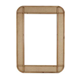 Wall mirror Romimex Natural Wood 81 x 112 x 3 cm by Romimex, Wall-Mounted Mirrors - Ref: D1618373, Price: 166,24 €, Discount: %