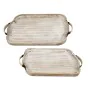 Jeux de plateaux Romimex Naturel Bois 2 Pièces de Romimex, Plats et plateaux - Réf : D1618376, Prix : 61,87 €, Remise : %