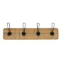 Perchero de Pared Romimex Natural Madera 60 x 8 x 13 cm de Romimex, Percheros de pared - Ref: D1618380, Precio: 40,39 €, Desc...