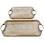 Set of trays Romimex Natural Wood 2 Pieces by Romimex, Plates and dishes - Ref: D1618382, Price: 62,71 €, Discount: %