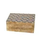 Decorative box Romimex Brown Beige Resin MDF Wood 18 x 8 x 13 cm by Romimex, Boxes - Ref: D1618389, Price: 26,84 €, Discount: %