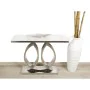 Console Romimex Blanc Argenté Acier inoxydable Marbre synthétique 110 x 80 x 40 cm de Romimex, Tables - Réf : D1618409, Prix ...