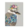 Painting Romimex Multicolour Canvas Flowers Bird 60 x 80 x 3 cm by Romimex, Paintings - Ref: D1618416, Price: 27,89 €, Discou...