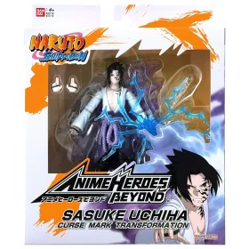 Action Figure Naruto Shippuden Bandai Anime Heroes Beyond: Sasuke Uchiha 17 cm by Naruto, Action figures and dolls - Ref: S71...