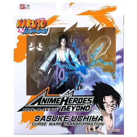 Actionfiguren Naruto Shippuden Bandai Anime Heroes Beyond: Sasuke Uchiha 17 cm von Naruto, Puppen und Actionfiguren - Ref: S7...