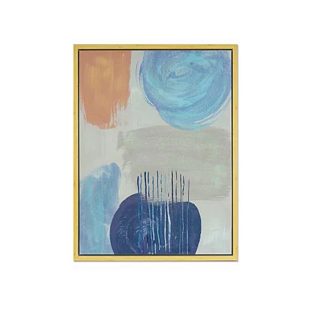 Cuadro Romimex Azules Lienzo Abstracto 60 x 80 x 4 cm de Romimex, Impresiones sobre lienzo - Ref: D1618431, Precio: 78,76 €, ...