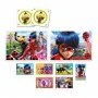 Set de 4 Puzzles Miraculous: Tales of Ladybug & Cat Noir Clementoni Edukit de Miraculous: Tales of Ladybug & Cat Noir, Puzzle...