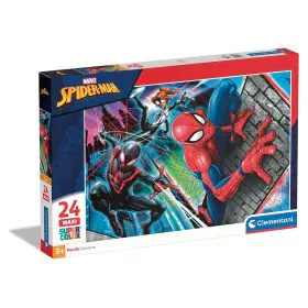 Puzzle Spider-Man Clementoni 24497 SuperColor Maxi 24 Pezzi di Spider-Man, Puzzle classici - Rif: S7192058, Prezzo: 27,15 €, ...