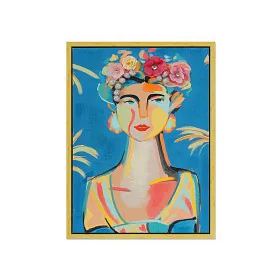 Cadre Romimex Multicouleur Toile Femme 50 x 70 x 4 cm de Romimex, Impressions sur toile - Réf : D1618449, Prix : 69,56 €, Rem...