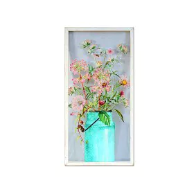 Lâmina Romimex PVC Madeira 39 x 79 x 2 cm Floral de Romimex, Desenhos - Ref: D1618460, Preço: 46,92 €, Desconto: %