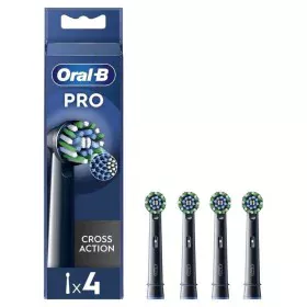 Ersatzkopf Oral-B Pro Cross action Schwarz 4 Stück von Oral-B, Elektrische Zahnbürsten und Zubehör - Ref: S7192149, Preis: 40...