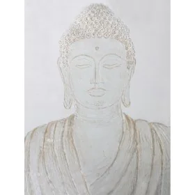 Oil Painting Romimex Canvas Buddha 120 x 160 x 4 cm by Romimex, Paintings - Ref: D1618491, Price: 221,41 €, Discount: %