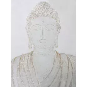 Oil Painting Romimex Canvas Buddha 120 x 160 x 4 cm by Romimex, Paintings - Ref: D1618491, Price: 249,41 €, Discount: %