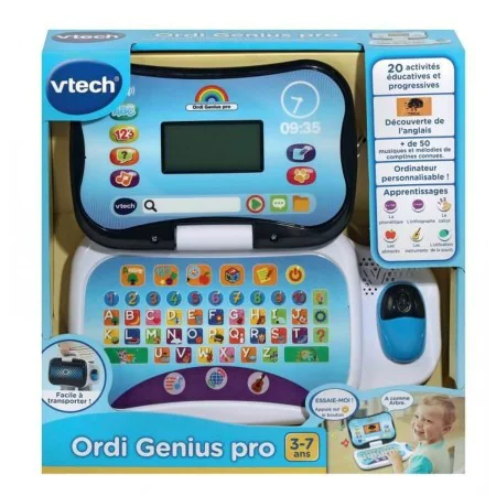 Brinquedo educativo Vtech Ordi Genius Pro de Vtech, Jogos eletrónicos - Ref: S7192226, Preço: 48,52 €, Desconto: %