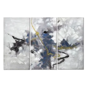 Juego de 3 cuadros Romimex Gris Lienzo 80 x 120 x 3 cm de Romimex, Pinturas artísticas - Ref: D1618506, Precio: 191,34 €, Des...