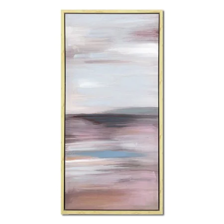 Painting Romimex Multicolour polystyrene Canvas Abstract 50 x 100 x 4 cm by Romimex, Prints on Canvas - Ref: D1618512, Price:...