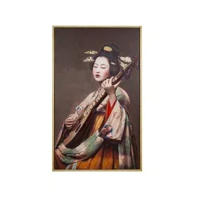 Cadre Huile Romimex PVC Toile Geisha 90 x 150 x 4 cm de Romimex, Impressions sur toile - Réf : D1618526, Prix : 167,34 €, Rem...