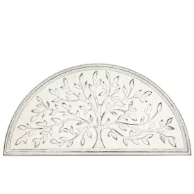 Wall Decoration Romimex White MDF Wood 60 x 60 x 2 cm by Romimex, Wall Pediments - Ref: D1618535, Price: 46,81 €, Discount: %