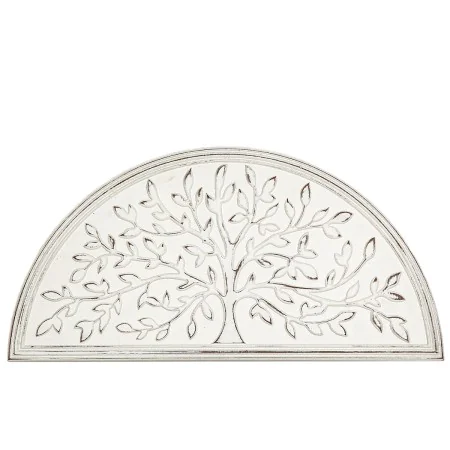 Wall Decoration Romimex White MDF Wood 60 x 60 x 2 cm by Romimex, Wall Pediments - Ref: D1618535, Price: 46,81 €, Discount: %