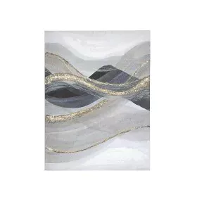 Cadre Huile Romimex Toile Ondes 60 x 80 x 3 cm de Romimex, Peintures - Réf : D1618540, Prix : 51,43 €, Remise : %