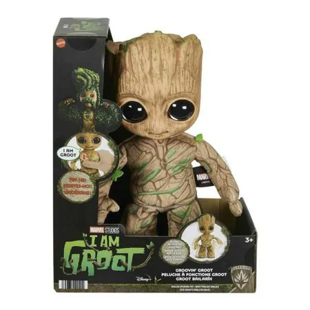 Figura articulada Mattel I Am Groot Luzes Movimento de Mattel, Articuladas - Ref: S7192427, Preço: 63,43 €, Desconto: %