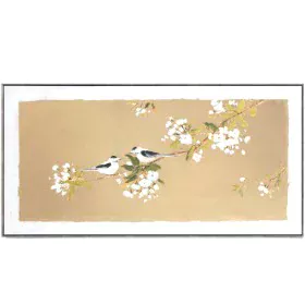 Cadre Huile Romimex Bois Toile Nature 122 x 62 x 4 cm de Romimex, Peintures - Réf : D1618554, Prix : 107,90 €, Remise : %