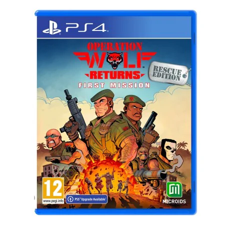 PlayStation 4 Video Game Microids Operation Wolf: Returns - First Mission Rescue Edition by Microids, Sets - Ref: S7192557, P...