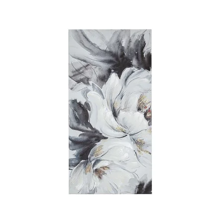 Cadre Huile Romimex Toile Fleurs 50 x 100 x 4 cm de Romimex, Peintures - Réf : D1618562, Prix : 58,49 €, Remise : %