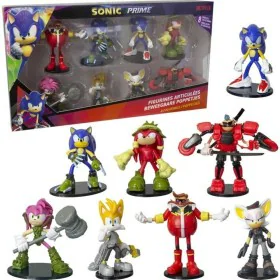 Figuras Articuladas Sonic Prime 8 Piezas de Sonic, Articuladas - Ref: S7192615, Precio: 55,26 €, Descuento: %