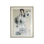 Painting Romimex PVC Paper Glass Lady 70 x 50 x 4 cm by Romimex, Paintings - Ref: D1618591, Price: 47,20 €, Discount: %