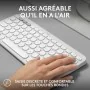 Clavier Bluetooth avec Support pour Tablette Logitech K380 Français Blanc AZERTY de Logitech, Claviers - Réf : S7192783, Prix...