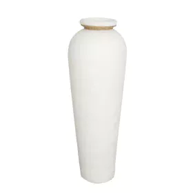 Vase Alexandra House Living White Terracotta 33 x 82 x 33 cm by Alexandra House Living, Vases - Ref: D1618610, Price: 143,84 ...