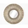 Wall mirror Romimex Natural Natural Fibre 70 x 70 x 3 cm Circular by Romimex, Wall-Mounted Mirrors - Ref: D1618616, Price: 83...