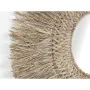 Miroir mural Romimex Naturel Fibre naturelle 85 x 85 x 3 cm Rond de Romimex, Miroirs muraux - Réf : D1618618, Prix : 97,26 €,...