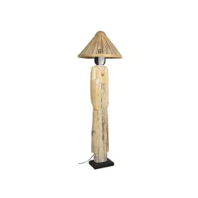 Desk lamp Romimex Beige Wood 20 x 160 x 20 cm Oriental by Romimex, Bedside and Table Lamps - Ref: D1618660, Price: 196,89 €, ...