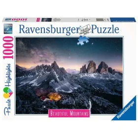 Puzzle Ravensburger 17318 Three Peaks at Lavaredo - Italy 1000 Pezzi di Ravensburger, Puzzle classici - Rif: S7192990, Prezzo...