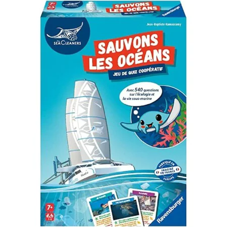 Jogo Educativo Ravensburger Sauvons Les Océans de Ravensburger, Jogos de tabuleiro - Ref: S7192997, Preço: 32,50 €, Desconto: %