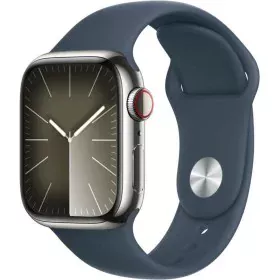 Montre intelligente Apple Series 9 Bleu Argenté 41 mm de Apple, Montres connectées - Réf : S7193090, Prix : 852,51 €, Remise : %