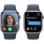 Smartwatch Apple Series 9 Azul Plateado 41 mm de Apple, Smartwatches - Ref: S7193090, Precio: 848,06 €, Descuento: %