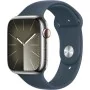 Montre intelligente Apple Series 9 Bleu Argenté 45 mm de Apple, Montres connectées - Réf : S7193123, Prix : 926,38 €, Remise : %