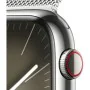 Montre intelligente Apple Series 9 Argenté 45 mm de Apple, Montres connectées - Réf : S7193125, Prix : 961,97 €, Remise : %