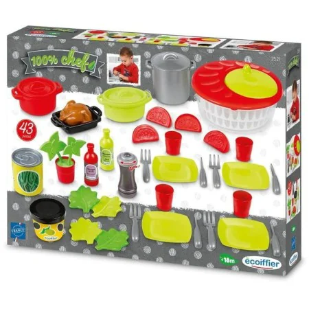 Conjunto de Comida Ecoiffier 100% Chef de Ecoiffier, Alimentos de brincar - Ref: S7193205, Preço: 33,63 €, Desconto: %