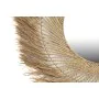 Specchio da parete Romimex Naturale Fibra vegetale 120 x 4 x 120 cm Rotondo di Romimex, Specchi da parete - Rif: D1618731, Pr...