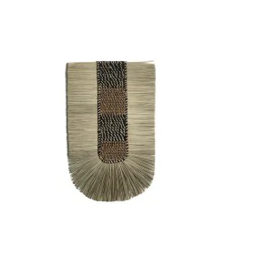 Décoration murale Romimex Noir Naturel Fibre végétale 46 x 8 x 68 cm de Romimex, Sculptures - Réf : D1618734, Prix : 67,98 €,...